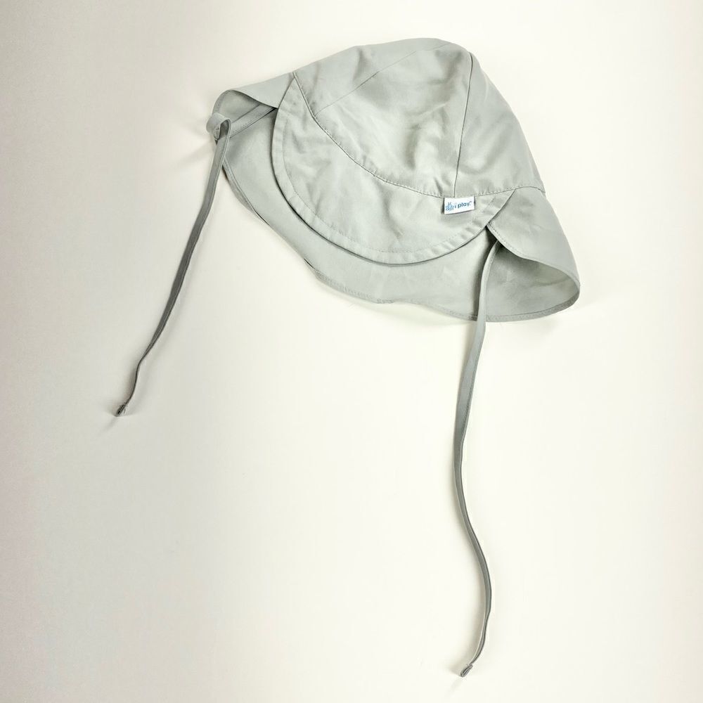 iPlay grey infant swim sun hat 9-18m